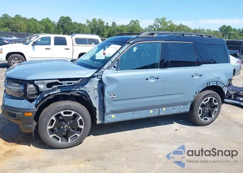 2024 Ford Bronco Sport Outer Banks z USA, uszkodzony, nr VIN 3FMCR9C65RRE48430